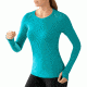 Smartwool PhD Run Long Sleeve Crew - Women's-Capri-Small