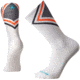 Smartwool PhD Run Ultra Light Crew Socks, White, Large, SW001121122-L