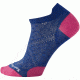 Smartwool PhD Run Ultra Light Micro Sock - Women's-Dark Blue-Medium