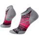 Smartwool PhD Run Ultra Light Striped Micro Sock - Women's, Light Gray, Small SW000771039-S