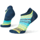 Smartwool PhD Run Ultra Light Striped Micro Socks - Womens, Deep Marlin, Small, SW001410C51-S