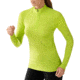Smartwool PhD Run Zip T - Women's-SmartWool Green-Large