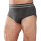 Smartwool PhD Seamless Brief, Graphite, Medium, SW016014018M