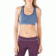 Smartwool PhD Seamless Racerback Bra, Dark Blue Heather, Medium, SW0SO160503M