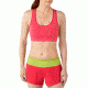 Smartwool PhD Seamless Racerback Bra - Womens-Hibiscus Heather-X-Small