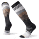 Smartwool PhD Ski Medium Alpenglow Pattern Socks, White, Medium, SW001285122-M