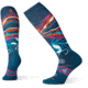 Smartwool PhD Ski Medium Pattern Sock - Womens, Deep Marlin, Medium, SW003992C51-DMM