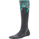Smartwool PhD Ski Ultra Light Sock - Women's-Medium Grey-Large
