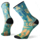 Smartwool PhD Ultra Light Sun Botanical Print Crew Socks, Multi Color, Large, SW004092150-L