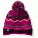 Smartwool Pine Lake Chevron Hat, Berry, One Size, SW0001380441FM