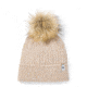 Smartwool Powder Pass Beanie, Camel/Winter White Marl, One Size, SW000464F15-1FM