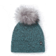 Smartwool Powder Pass Beanie, Wave Blue/Charcoal Marl, One Size, SW000464F16-1FM