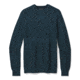 Smartwool Ripple Ridge Crew Sweater - Mens, Deep Navy Heather/Prussian Blue Heather, Medium, SW016424E53-M