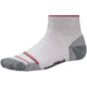 Smartwool Run Light Mini Sock - Men's-Silver/Red-Medium