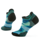 Smartwool Run Targeted Cushion Brushed Print Low Ankle Socks - Womens, Frosty Green, Large, SW002122B72100L000