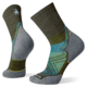 Smartwool Run Targeted Cushion Mid Crew Socks - Mens, Military Olive, Medium, SW001663D11M