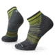 Smartwool Run Targeted Cushion Pattern Ankle Socks, Black, Large, SW0016620011-001 BLACK-L
