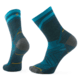 Smartwool Run Zero Cushion Pattern Mid Crew Socks - Mens, Twilight Blue, Extra Large, SW001656G7410XL000