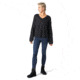 Smartwool Shadow Pine Cable V-Neck Sweater - Womens, Charcoal Heather, Medium, SW016394010-M