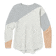 Smartwool Shadow Pine Colorblock Sweater - Womens, Ash Heather, Medium, SW016395047-M