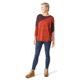 Smartwool Shadow Pine Colorblock Sweater - Womens, Ginger Heather, Small, SW016395E14-S