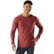 Smartwool Classic Thermal Merino Base Layer Crew - Men's, Deep Navy Donegal, Small, SW016349R27100S000