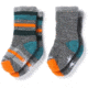 Smartwool Sock Sampler Sock - Kids, Medium Gray Heather-Mediterranean H, 3T SW0SC684A54-3T