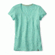 Solid Scoop Tee - Womens-Mint-X-Small
