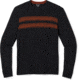 Smartwool Sparwood Stripe Crew - Mens, L13 Charcoal Heather-Picante Heather, Medium, SW016474L13M