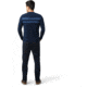 Smartwool Sparwood Stripe Crew - Mens, L14 Deep Navy Heather-Laguna Blue Heather, Small, SW016474L14S
