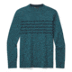 Smartwool Sparwood Stripe Crew - Mens, Prussian Blue Heather, Large, SW016437D18-L