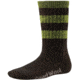 Striped Hike Medium Crew Sock - Kids-Chestnut-Small