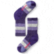 Smartwool Striped Hike Medium Crew Sock - Kids, Mountain Purple, Small SW001213591-S