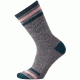 Smartwool Striped Hike Medium Crew Sock - Women's-Medium Gray-Medium