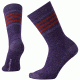 Smartwool Striped Hike Medium Crew Sock - Women's -Mountain Purple-Small