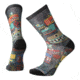 Smartwool Totem Monster Print Crew  Sock - Men's, Black/Multi, Large SW003831857-L