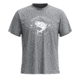 Smartwool Trout Fishing Short Sleeve Graphic Tee, Light Gray Heather, 2XL, SW0025965451XXL000