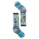 Smartwool Wintersport Owl Socks - Kids, Lunar Gray, Large, SW001293E47-L