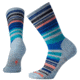 Smartwool Women's Jovian Stripe Socks, Blue Ice Heather, Small, SW0SW599557-S