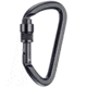 SMC Kinetic Screw Lock Carabiner, Black, Small, NFPA103007