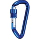 SMC Kinetic Screw Lock Carabiner, Blue, Small, NFPA103000