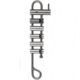 SMC NFPA 6 Bar Rapell Rack, Flat, 433993