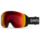 Smith 4D Mag Goggle, ChromaPop Sun Red Mirror, Black, M007320JX996K