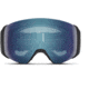 Smith 4D Mag Goggle, MAG Series, Black, ChromaPop Everyday Blue Mirror Lens, M007320JX994B