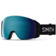 Smith 4D Mag Goggle, MAG Series, Black, ChromaPop Sun Blue Mirror Lens, M007320JX994K