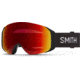 Smith 4D Mag S Googles, ChromaPop Sun Red Mirror, Black, M007600JX996K