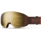 Smith 4D Mag S Low Bridge Fit Googles, ChromaPop Sun Black Gold Mirror, Sepia Luxe, M007610NN99MN