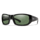 Smith Bauhaus Sunglasses, Black Frame, Gray Green Lens, 20193080754M9