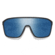 Smith Boomtown Sunglasses, Matte Black Frame, ChromaPop Polarized Blue Mirror Lens, 20493200399XX