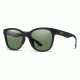 Smith Caper Sunglasses, Matte Black Frame, ChromaPop Polarized Gray Green Lens, CPCPGNMB